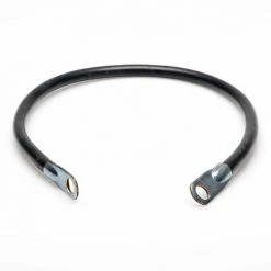 UNIVERSEL Fil De Masse Noir Avec Cosses - 50 Cm