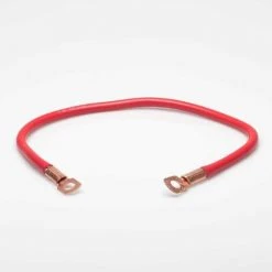 UNIVERSEL Fil De Masse Rouge Avec Cosses - 30 Cm