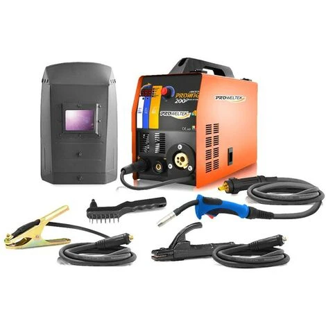 Poste à Souder Multi-procédés 200A MMA PROMIG-Pulsé - TIG 3en1 SYNERGIQUE Multi Procédés Professionnel Proweltek Garanti 3 Ans 1 Poste à Souder Multi-procédés 200A MMA PROMIG-Pulsé - TIG 3en1 SYNERGIQUE Multi Procédés Professionnel Proweltek Garanti 3 Ans