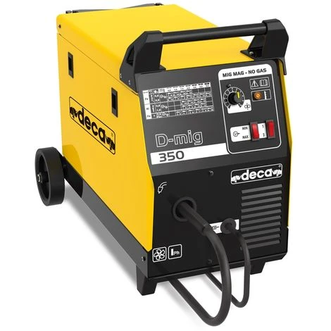 DECA WELD Machine à Souder DECA D-mig 350 Gaz Et Sans Gaz - Jaune - - Jaune 1 DECA WELD Machine à Souder DECA D-mig 350 Gaz Et Sans Gaz - Jaune - - Jaune
