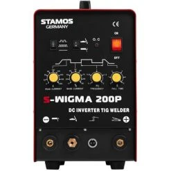 Stamos Welding Poste Souder Soudage Pulse Puls Tig Wig Mma Inverter Dc Hf 200A - Rouge 7 Stamos Welding Poste Souder Soudage Pulse Puls Tig Wig Mma Inverter Dc Hf 200A - Rouge -Soudure à larc Sales Store 13813828 3