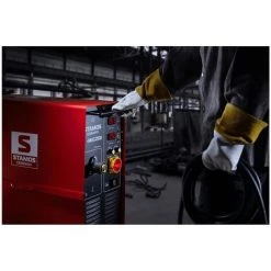 STAMOS Poste A Souder Mig Mag Alu Soudage Soudure Semi-Auto Au Fil Pro Avec Gaz 250A - Blanc -Soudure à larc Sales Store 13813830 4