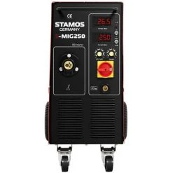 STAMOS Poste A Souder Mig Mag Alu Soudage Soudure Semi-Auto Au Fil Pro Avec Gaz 250A - Blanc -Soudure à larc Sales Store 13813830 5