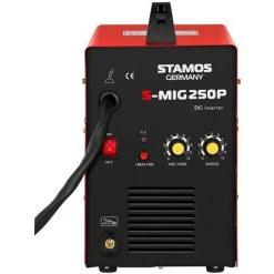 STAMOS Poste A Souder Mig Mag Soudage Soudure Semi-Auto A Fil Pro Semi-Automatique 250A - Rouge -Soudure à larc Sales Store 13813856 3
