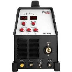 STAMOS Poste À Souder Combiné Tig Soudage À L'Arc 230 V 220 A Powerventilator - Rouge -Soudure à larc Sales Store 13814069 3