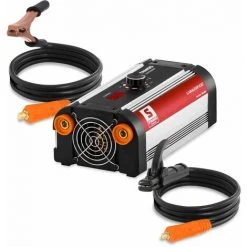 Stamos Poste À Souder À L'Arc Électrique Mma Inverter 200 Amp Electrode Enrobée - Argent