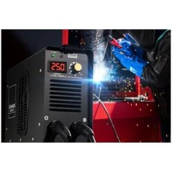 Poste à Souder à L'arc Mma Soudure Electrode Inverter Igbt Led 20–250A Stamos - Rouge -Soudure à larc Sales Store 13814572 4