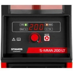 STAMOS Poste À Souder Soudeuse Tig Mma 10-200 A Amorçage Chaud/Contact Milieu Humide - Argent -Soudure à larc Sales Store 13815134 4