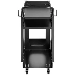 STAMOS Chariot Poste à Souder Professionnel -3 Compartiments Chariot D'Atelier Support - Blanc, Noir -Soudure à larc Sales Store 13974602 3