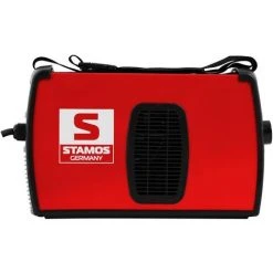 STAMOS Poste à Souder à L'Arc MMA Onduleur IGBT Inverter Portable Hot Start 200 A 230V - Rouge -Soudure à larc Sales Store 14222031 4