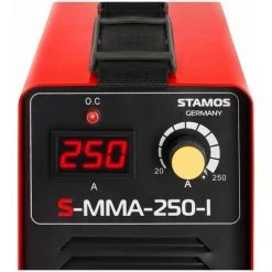 STAMOS Poste À Souder À L'Arc MMA Inverter IGBT Soudage Soudure Portable Hot Start 250A - Jaune, Noir -Soudure à larc Sales Store 14918256 4