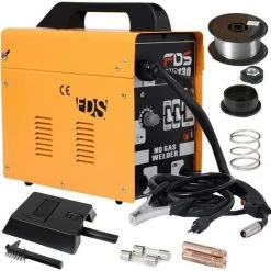 COSTWAY Poste à Souder Mig Inverter Avec Gaz Soudage Electrique Kit De Soudage Machine à Souder