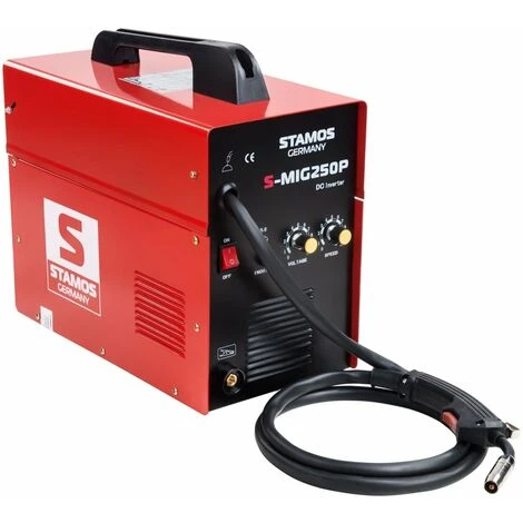 HELLOSHOP26 Poste à Souder MIG/MAG - 250A - 230V - Portatif Professionnel - Or 1 HELLOSHOP26 Poste à Souder MIG/MAG - 250A - 230V - Portatif Professionnel - Or