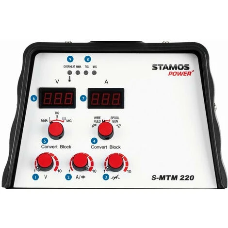 HELLOSHOP26 Poste Combiné - TIG 220A - MIG 220A - E-Hand Professionnel 4 HELLOSHOP26 Poste Combiné - TIG 220A - MIG 220A - E-Hand Professionnel – Image 4