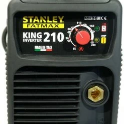 Poste à Souder KING210 STANLEY FATMAX MMA + TIG + Cagoule Stanley Automatique 9/13 Facteur De Marche 100% -Soudure à larc Sales Store 16592610 3