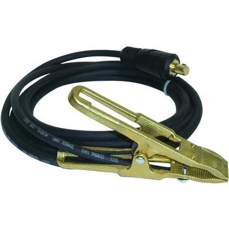 FRONIUS Câble Et Pince De Masse Pour MMA, TIG, MIG Et MAG - Câble 25 Mm² - 250A à 60% - L 4m 1 FRONIUS Câble Et Pince De Masse Pour MMA, TIG, MIG Et MAG - Câble 25 Mm² - 250A à 60% - L 4m