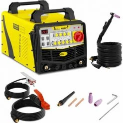 STAMOS Poste à Souder AC/DC TIG MMA WIG 225A Inverter De Soudage Hf Aluminium Puls - Vert, Gris -Soudure à larc Sales Store 17612928 5