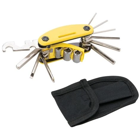 MONTURE D'OUTILS POUR VÉLO 13 FONCTIONS SILVERLINE 581054 1 MONTURE D'OUTILS POUR VÉLO 13 FONCTIONS SILVERLINE 581054