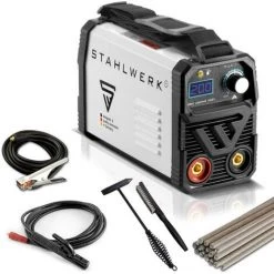 STAHLWERK ARC 200 MD IGBT - Machine à Souder DC MMA / Lift-TIG Avec 200 Ampères Très Compacte, Garantie* Du Fabricant De 7 Ans -Soudure à larc Sales Store 18812440 3