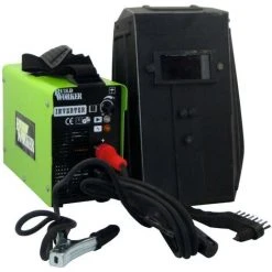 BIGB Poste à Souder Inverter 100A + Cagoule + 10 électrodes