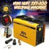 MAEREX ZX7-200 220 V Mini MMA ARC Portable électrique Soudeur DC IGBT Machine De Soudage à Souder Onduleur De Refroidissement à Air Forcé Sasicare