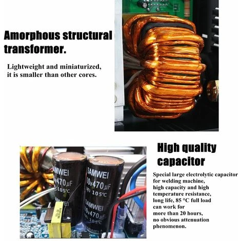 MAEREX ZX7-200 220 V Mini MMA ARC Portable électrique Soudeur DC IGBT Machine De Soudage à Souder Onduleur De Refroidissement à Air Forcé Sasicare 3 MAEREX ZX7-200 220 V Mini MMA ARC Portable électrique Soudeur DC IGBT Machine De Soudage à Souder Onduleur De Refroidissement à Air Forcé Sasicare – Image 3