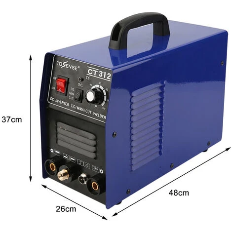 MANTA Poste à Souder Inverter 220V CT312 TIG 10-120 A 340 X 160 X 240 Mm 3 MANTA Poste à Souder Inverter 220V CT312 TIG 10-120 A 340 X 160 X 240 Mm – Image 3