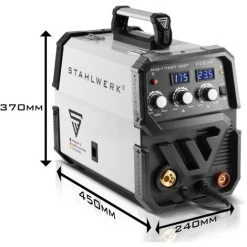 STAHLWERK MIG MAG 175 ST IGBT- équipement Complet - Machine à Souder MIG MAG Sous Gaz Protecteur Avec 175 A, Fil Fourré FLUX Adapté, Avec MMA E-hand, Blanc, 7 Ans De Garantie 7 STAHLWERK MIG MAG 175 ST IGBT- équipement Complet - Machine à Souder MIG MAG Sous Gaz Protecteur Avec 175 A, Fil Fourré FLUX Adapté, Avec MMA E-hand, Blanc, 7 Ans De Garantie -Soudure à larc Sales Store 23625657 3