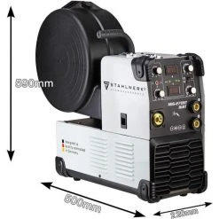 STAHLWERK MIG MAG 270 ST IGBT- équipement Complet - Machine à Souder MIG MAG Sous Gaz Protecteur Avec 270 A, Avec MMA E-hand, Blanc, 7 Ans De Garantie -Soudure à larc Sales Store 23678429 3
