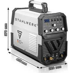 STAHLWERK DC TIG 200 Puls ST équipement Complet - Machine à Souder TIG Professionnelle Avec MMA E-hand, Adaptée Aux Tôles Fines Grâce à La Fonction D'impulsion, Avec Fonction Pédale, Garantie 7 Ans*. -Soudure à larc Sales Store 23678432 3