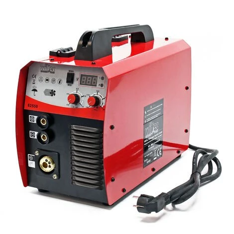 WILTEC Poste à Souder MIG-MAG 40-160 Ampères Fil Fourré 0,6-0,8mm Appareil Mobile Commutateur Thermique 2 WILTEC Poste à Souder MIG-MAG 40-160 Ampères Fil Fourré 0,6-0,8mm Appareil Mobile Commutateur Thermique – Image 2