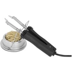 STAMOS Station De Soudage Dessoudage Numérique ESD SMD Fer À Souder Support Éponge 80W - Argent -Soudure à larc Sales Store 24394051 4