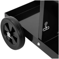 STAMOS Chariot De Soudage Mobile Atelier Soudure Poste À Souder Support Bouteilles 80kg - Noir -Soudure à larc Sales Store 24394580 4
