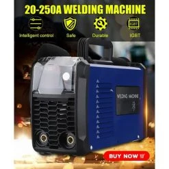 DRILLPRO Soudeurs électriques De Prise EU De Machine De Soudure à L'arc D'inverseur 220V NOUVEAU (MMA-250A) -Soudure à larc Sales Store 27076378 4