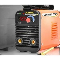 PROWELTEK Poste à Souder Numérique PROARC 100A + Cagoule De Soudure LCD 9/13 Automatique + Accessoires + Mallette -Soudure à larc Sales Store 27756287 5