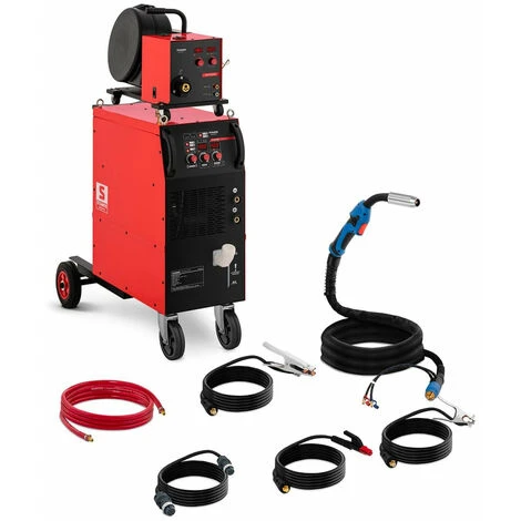 HELLOSHOP26 Poste À Souder MIG/MAG MMA E-Hand FCAW S-MIG 400 (400 V, 400 A, Profondeur Max. 20 Mm, Arc Force, Anti-Stick, VRD, Avec Dévidoir Externe, Torche MIG Refroidie À L'Eau, Sans Fiche - Or 1 HELLOSHOP26 Poste À Souder MIG/MAG MMA E-Hand FCAW S-MIG 400 (400 V, 400 A, Profondeur Max. 20 Mm, Arc Force, Anti-Stick, VRD, Avec Dévidoir Externe, Torche MIG Refroidie À L'Eau, Sans Fiche - Or