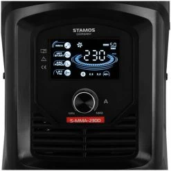 STAMOS Poste À Souder À L'Arc MMA IGBT VRD Portable Arc Force Hot Start Anti Stick 230A - Gris -Soudure à larc Sales Store 30384384 5