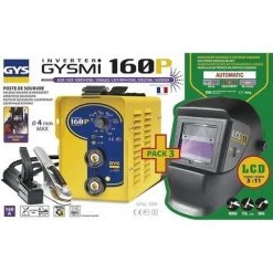 Poste De Soudure GYS à électrodes Inverter - GYSMI 160P + Masque LCD Techno 11 - 030435