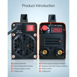 TIGA Machine De Soudage électrique Portable ZX7-250 250A 220V Mini MMA ARC IGBT Avec électrode Isolée -Soudure à larc Sales Store 35626504 3
