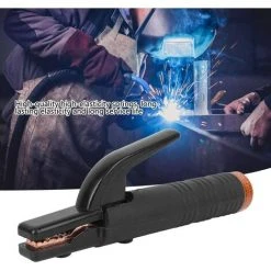 SUN FLOWER Support D'éLectrode De Soudage, Pinces De Serrage En Cuivre Anti-BrûLure éPaissies AméRicaines, Avec éLasticité Durable Et Longue DuréE De Vie, Pour Le Soudage éLectrique -Soudure à larc Sales Store 45367982 3