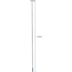 ALMI 10 Pièces électrodes De Tungstène De Soudage. Pointe Bleue D'électrode Lanthane 1.0/1.6/2.4mm. Tige D'électrode De Tungstène De Soudage De Qualité Supérieure Lanthane à 2%(1.6 X 175 Mm) -Soudure à larc Sales Store 45861342 4