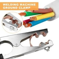 GUAZHUNIFR Pince De Masse Pour Soudure à L'arc,Pince De Masse, Pince De Masse Soudure, Pince De Masse Laiton, Fabriqué En Fer, Durable, Sûr Et Stable, Confortable à Tenir, Adapté Au Soudage électrique Guazhuni(500A) -Soudure à larc Sales Store 46565442 3