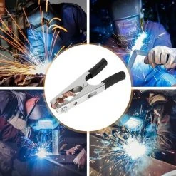 GUAZHUNIFR Pince De Masse Pour Soudure à L'arc,Pince De Masse, Pince De Masse Soudure, Pince De Masse Laiton, Fabriqué En Fer, Durable, Sûr Et Stable, Confortable à Tenir, Adapté Au Soudage électrique Guazhuni(500A) -Soudure à larc Sales Store 46565442 5