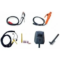 GRANDMASTER Spark - Poste A Souder TIG MMA 200A / 220V DC, Affichage Numérique, Taille Maximale Des Électrodes 4.00mm, Machine À Souder Portable À Onduleur, Soudeuse À L'arc, Accessoires Inclus -Soudure à larc Sales Store 48677470 4