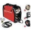 Pack POSTE À SOUDER ONDULEUR MIG-MAG-FLUX 160A - MANOMÈTRE INCLUS + Casque + Chariot + Bobine De Fil MW-Tools PACKMIG160E