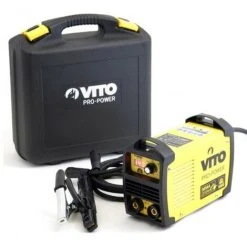 VITO PRO-POWER Poste A Souder INVERTER VITO 140 Numerique Soudure à L'arc - Haut Rendement De Travail - Soude Acier-fonte-inox