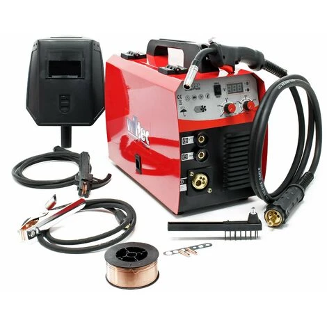 HELLOSHOP26 Poste à Souder Mig Mag Mobile 40-180a Soudage Sous Gaz De Protection Soudeuse 1 HELLOSHOP26 Poste à Souder Mig Mag Mobile 40-180a Soudage Sous Gaz De Protection Soudeuse