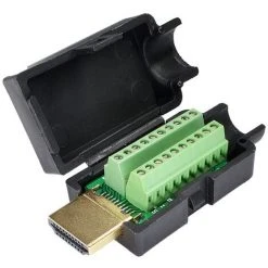 Connecteur HDMI Mâle Avec Plaque De Soudage Adaptateur De Prise Vers Bloc Bornier Connecteur De Soudure Sans Rupture Avec Coque En Plastique Macaron 7 Connecteur HDMI Mâle Avec Plaque De Soudage Adaptateur De Prise Vers Bloc Bornier Connecteur De Soudure Sans Rupture Avec Coque En Plastique Macaron -Soudure à larc Sales Store 53106883 3