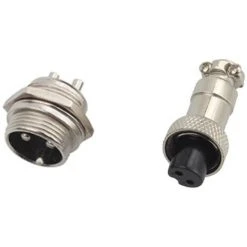 Aviation Fiche Air Connecteur Mâle 16-2P Et Torche De Soudage Tig Plasma Torche M16/GX16-2 Core Aviation Plug GX16-2 Core Aviation Mâle Tête Aviation Femelle Tête Connecteur Macaron