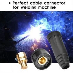 Soudage Câble Panneau Connecteur Et Prise De Panneau Adaptateur Rapide(DKJ35-50 Noir) Macaron -Soudure à larc Sales Store 53106914 5